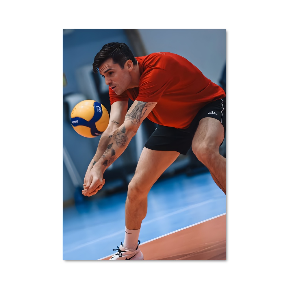 Poster Matt de anderson – affiche Volleyball